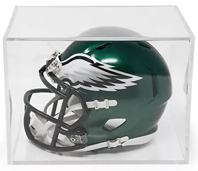 BallQube Mini Helmet Display Case Autographed Mini Helmet Case UV Protected M... • $32.97