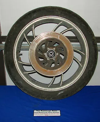 FRONT WHEEL --- 19' ---- With ROTOR ------ 1981 YAMAHA XJ550 MAXIM 550 • $59.96