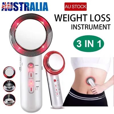 $24.99 • Buy Ultrasonic Fat Cavitation Machine Body Slimming Beauty Cellulite Massager Burner