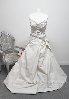 Ian Stuart Lexington Ivory Wedding Dress US 14 UK 16 • £699