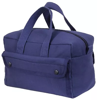 Navy Blue Canvas Tool Bag - Rothco G.I. Type Mechanics Tool Bags 11  X 7  X 6  • $22.99