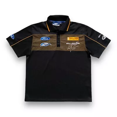 Ford Performance Racing Will Davison Signature Team Polo Shirt L Supercars FPR • $29