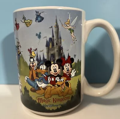 Vintage Walt Disney World Magic Kingdom Coffee Mug Mickey Mouse Ships FAST! • $6.50