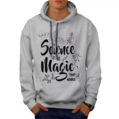 Wellcoda Science Magic Work Mens Hoodie Funny Casual Hooded Sweatshirt • $32.35