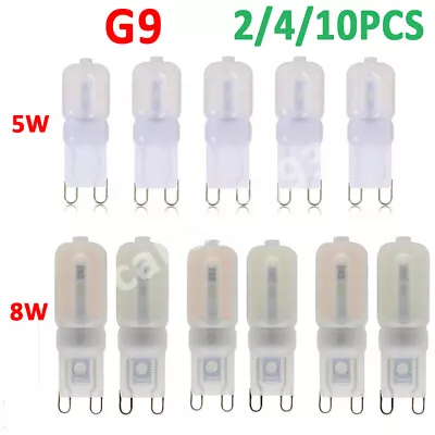 G9 LED 5W 8W Capsule Light Bulb True Replacement Halogen Light Bulbs Dimmable UK • £3.73