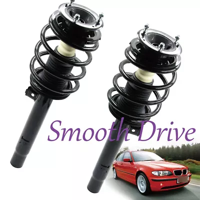 Pair Front Struts Suspension Shock Absorbers For BMW E46 3 Series 2000-2005 RWD • $116.27