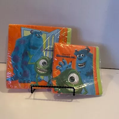 32 New Vintage Disney Pixar Monsters Inc. Birthday Party NAPKINS Sm And Large • $12.43