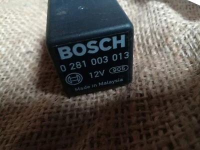 $28.44 • Buy Vw Diesel Tdi.1.9l Glow Plug Relay New Oem Bosch 0281 003013