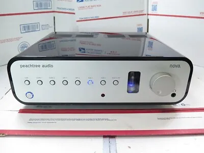 High Gloss Black Peachtree Audio Nova Integrated Amp / DAC - 80W Per Channel • $499