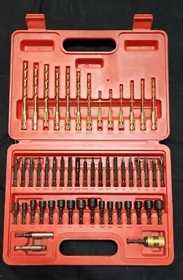 Mac Tools 52 Pc. 1/4  Hex Quick-Disconnect Drill Bit And Driver Set.  QCS37420A • $108