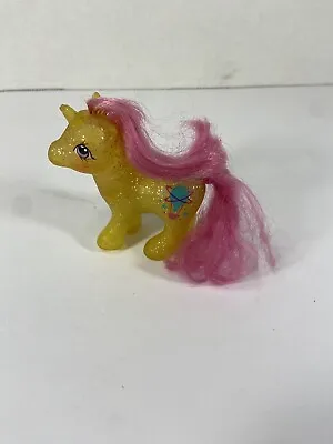 1984 My Little Pony Vintage Baby Sparkle Gusty Yellow Hot Air Balloon MLP G1 • $19