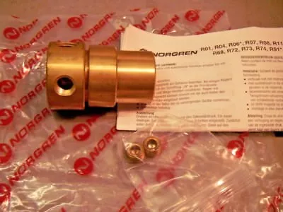 Norgren R16-200-R12A Brass Preset Mini Air Pressure Regulator 12 PSIG Outlet • $63.75