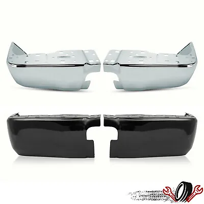 Rear Bumper End Caps Extension LH RH For Toyota Tundra 2014 - 2021 Chrome • $183