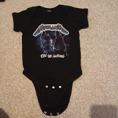 Metallica Baby Vest 12 Months • £5