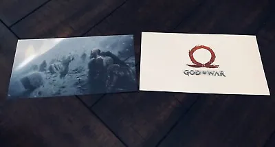 NEW God Of War Stone Mason Collector's Edition PS4 Lithograph Art Print / Letter • $1.19
