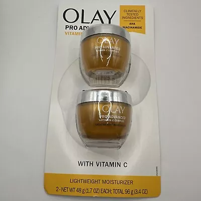 Olay Pro Advanced Vitamin C Complex AHA NIACINAMIDE 2-pack (1.7 Fl Oz X 2) • $68.35