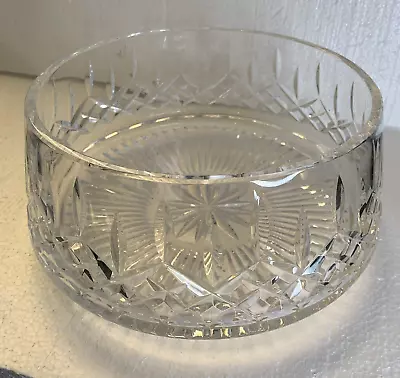 Unique Vintage Sparkling Waterford Crystal Salad/Serving Bowl 8 1/2 X 5” • $58.88