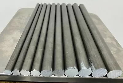 12L14 Steel Bar Stock Assortment 10 Round Bars See Description  • $58.63