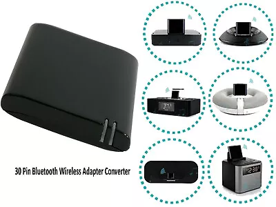 30 Pin Bluetooth Wireless Adapter Converter For Bose SoundDock IPhone IPod Music • $12.75