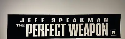 VTG The Perfect Weapon Movie Mylar Marquee Light Box Sign 2.5  X 12  • $19.94