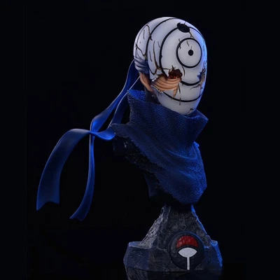 $0.99 • Buy Naruto Shippuden Bust Action Figure No Box Akatsuki Obito Uchiha Tobi Anime