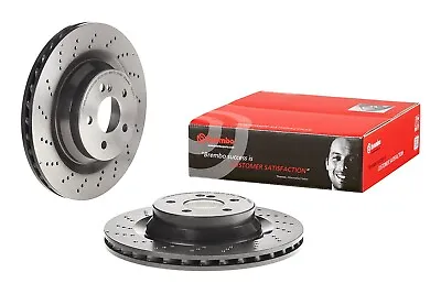 Brembo Rear Left Or Right X-Drilled Coated Disc Brake Rotor For MB W211 W219 V8 • $108.95