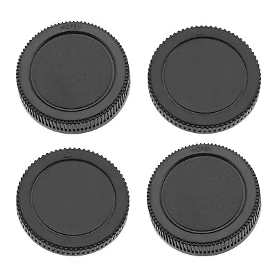 2 Sets Body Cap & Rear Lens Cap Cover Kit For Panasonic Lumix G7 G6 G5 G3 G2 G1 • £6.71