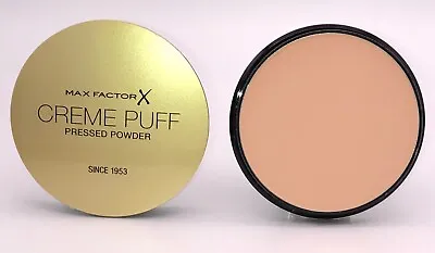 £6.45 • Buy Max Factor Creme Puff Compact Pressed Face Powder ~ Choose Your Shade