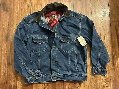 Vintage Marlboro Country Store Blue Denim Jacket New W/ Tags Men’s Size Small • $70