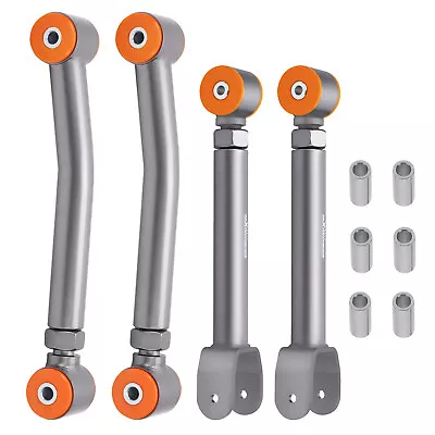 4x Front Upper & Lower Adjustable Control Arms For 1997-2006 05 Jeep Wrangler TJ • $179.33