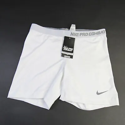 Nike Pro Combat Compression Shorts Women's White New With Tags • $24.99