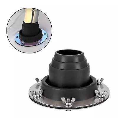 Tent Stove Jack Round Base Furnace Chimney Vent For Hot Stove Yurt Outdoor • $37.77
