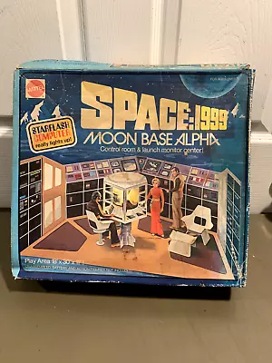 Space 1999 Mattel 1 Moon Base Alpha Control Room 1976 New Sealed • $255.59