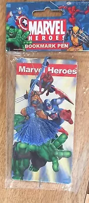 Marvel Heroes BookMark Pen NIP 2007 Collectible  • $4.99