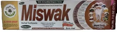 1 Tube MISWAK Toothpaste 5 In 1 Essential 100% Fluoride Free & Vegetable Base  • $13.99