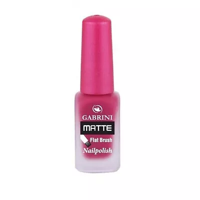 Gabrini Matte Nail Polish- Cranberry - Matte Nail Varnish-Top Quality-13ml • £2.99