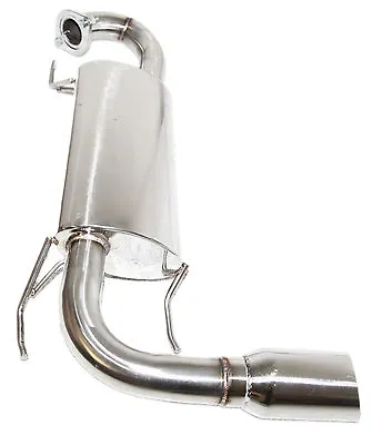 SS Axle Back Exhaust System For 99-05 Mazda Miata NA6CE 3.5  O.D.Tip • $139