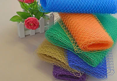 Wedding Veil Netting Veiling Birdcage French Millinery Hat Trimming Colors • £2.45