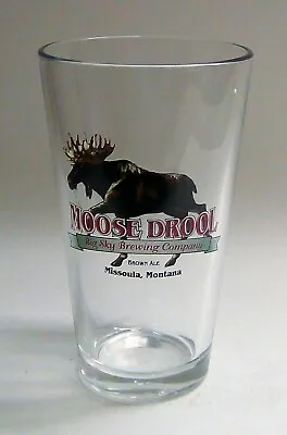 $9.99 • Buy Moose Drool - Pint Beer Glass - American Micro - Montana - Sanahed #2347