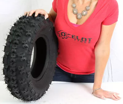 Ocelot Sport Quad Cross Country Holeshot GNCC RAZR ATV Front Tire 21x7-10 P348 • $44.97