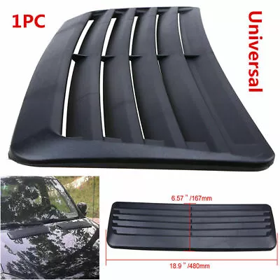 $16.80 • Buy Car Air Flow Intake Hood Decorative Scoop Vent Bonnet Cover For Universal