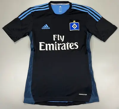 Hamburg Sv 2013/2014 Away Football Shirt Soccer Jersey Adidas Player Issue Sz 4 • £59.99