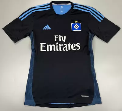 Hamburg Sv 2013/2014 Away Football Shirt Soccer Jersey Adidas Player Issue Sz 4 • £59.99