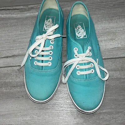 Vans Off The Wall Turquoise Skate Tennis Shoes Unisex. Men’s 5.5/Women’s 7 • $12
