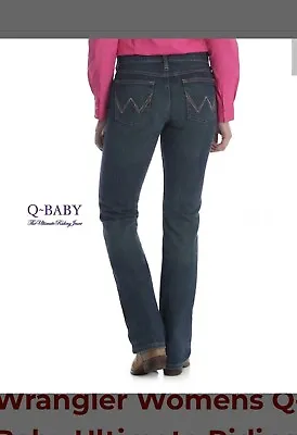 Womens Wrangler Q-baby Jeans • $70