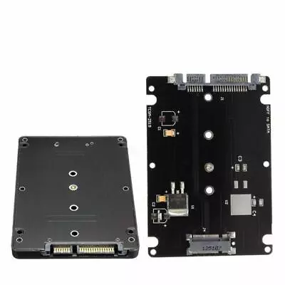 SATA M.2 SSD To 2.5“ SATA NVMe M.2 NGFF SSD To SFF-8639 2022 Adapter F6C16 • $8.55