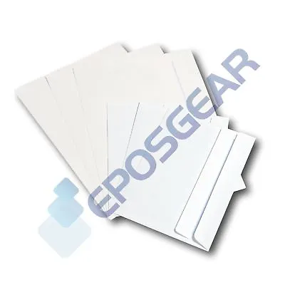 £3.99 • Buy A6 C6 A5 C5 Plain White Self Seal Wallet Letter Invite Post Packing Envelopes