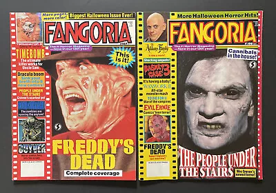 FANGORIA # 107 & 108 Lot Of Two Vintage Horror Magazines In Unread New Condition • $36