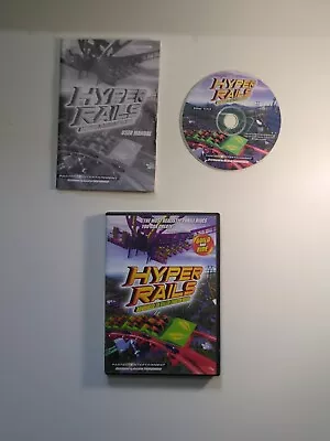 Hyper Rails Advanced 3d Roller Coaster Design Game Windows 95/98/XP CD ROM  • £4