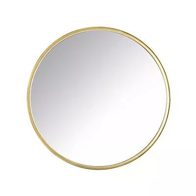 London Round Gold Modern Accent Mirror 24 In. • $10